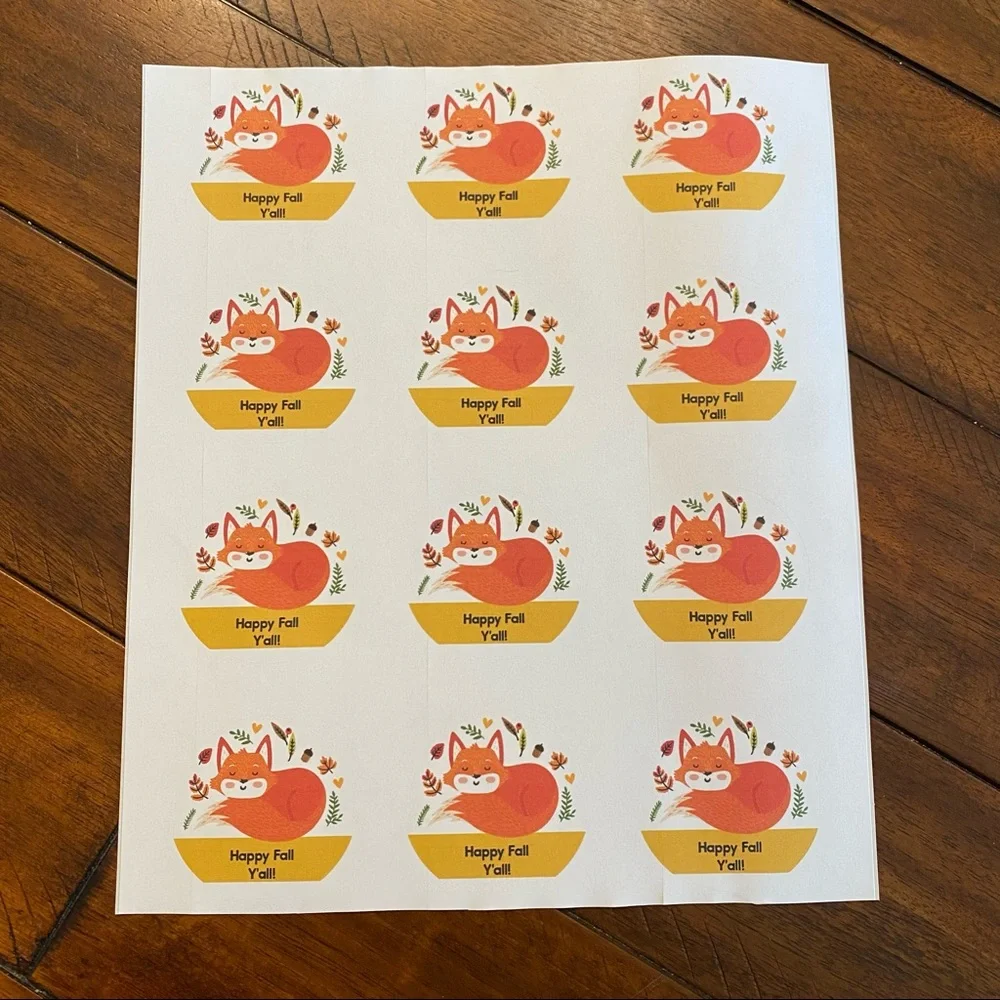Happy Fall Y’all Stickers!